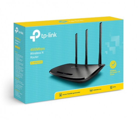 TL-WR940N Router Wi-Fi Chuẩn N Tốc Độ 450Mbps 